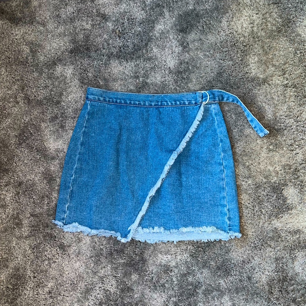 KENDALL AND KYLIE skirt Blue denim